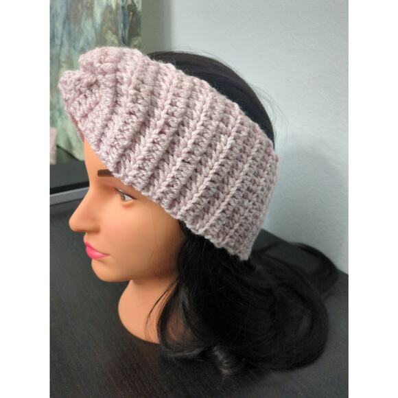 Ear warmer and fingerless glove set - Picture 3 of 9